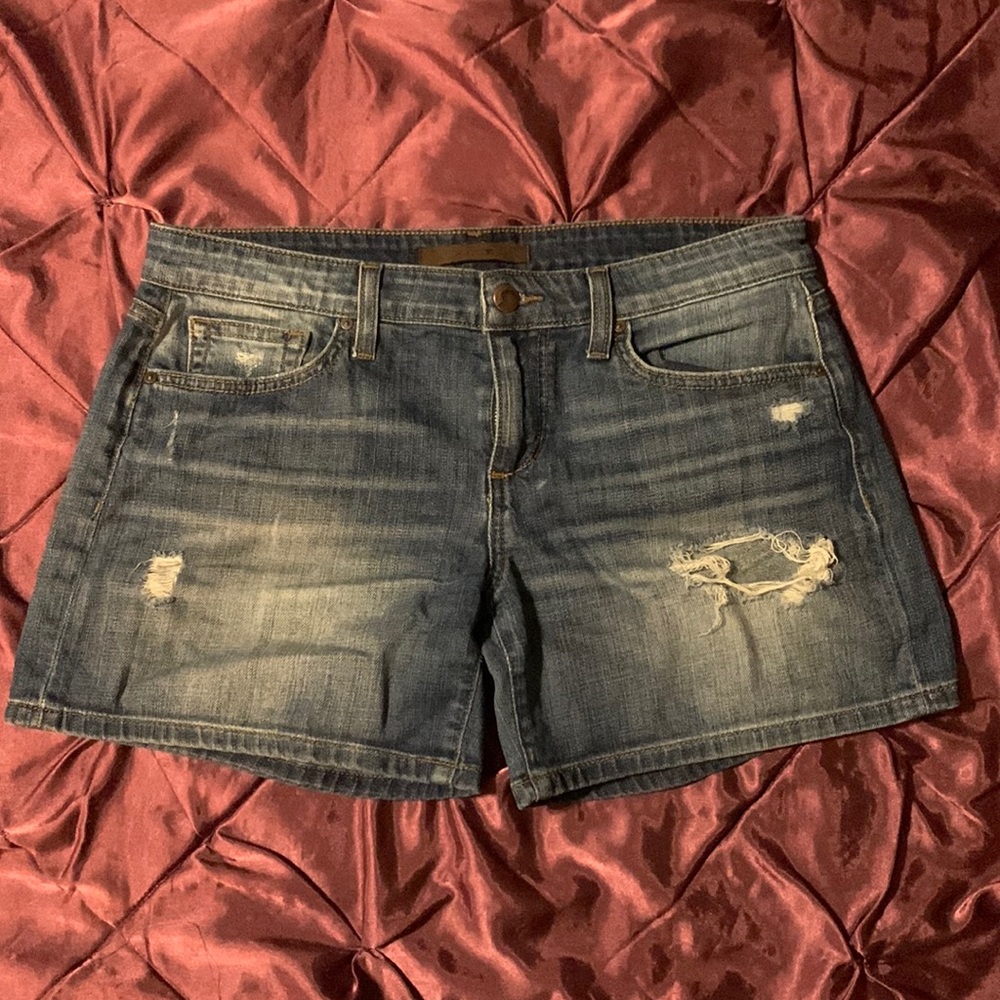 Joe’s Jeans Denim Distressed Jean Shorts Size 29